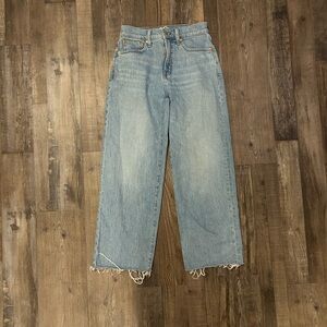 Madewell Perfect Vintage Wide Leg Crop Jean